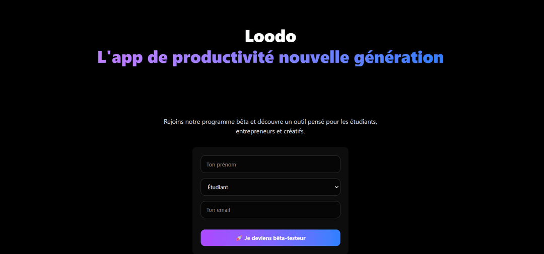 DĂ©ploiement d'une Newsletter â BĂȘta-testeurs Loodo